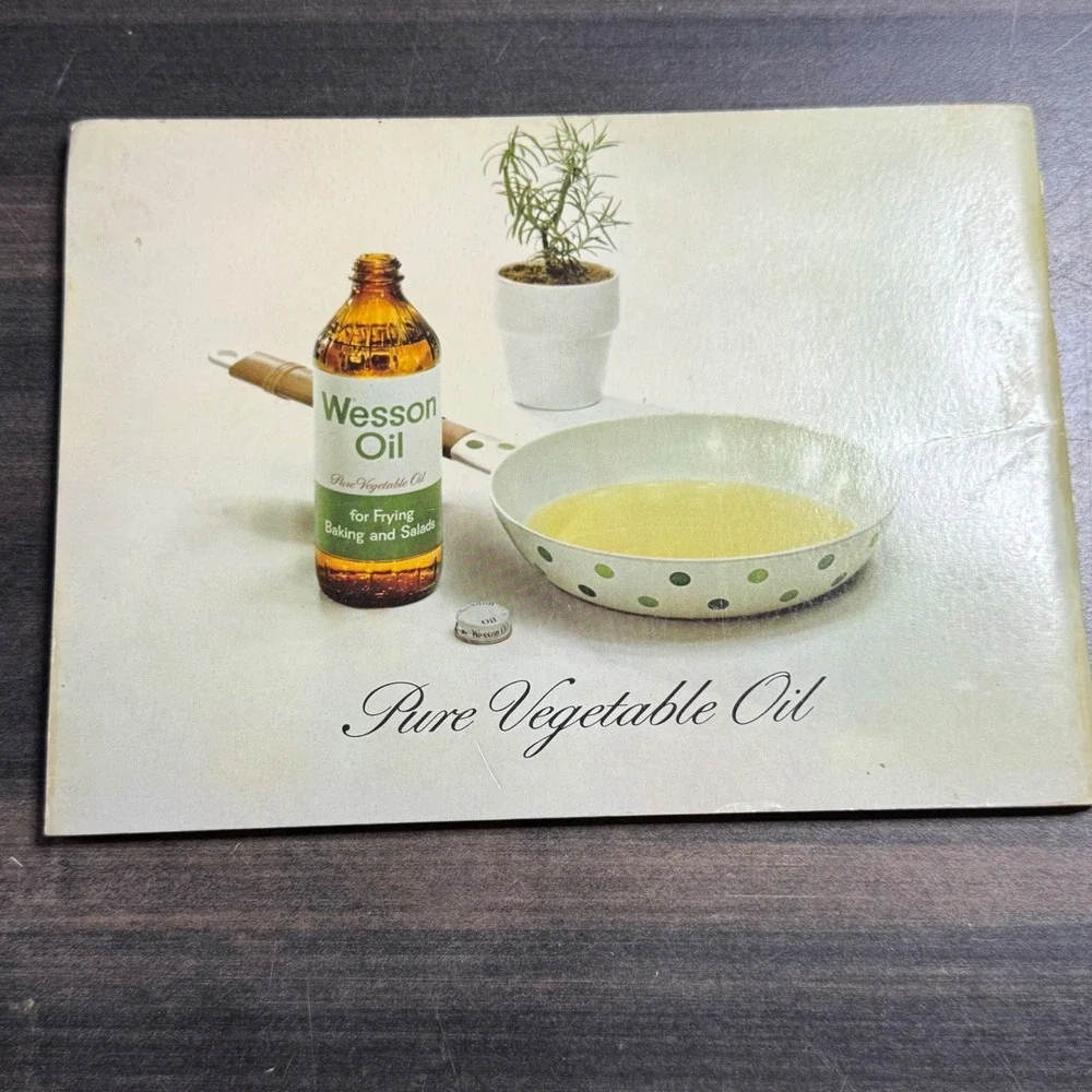 Wesson Oil Skillet Cookbook Vintage 1950s‎ Recipes Glamorous Skillet Cooking